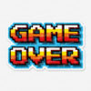 Adesivo Game Over Pixel da Wiiprint